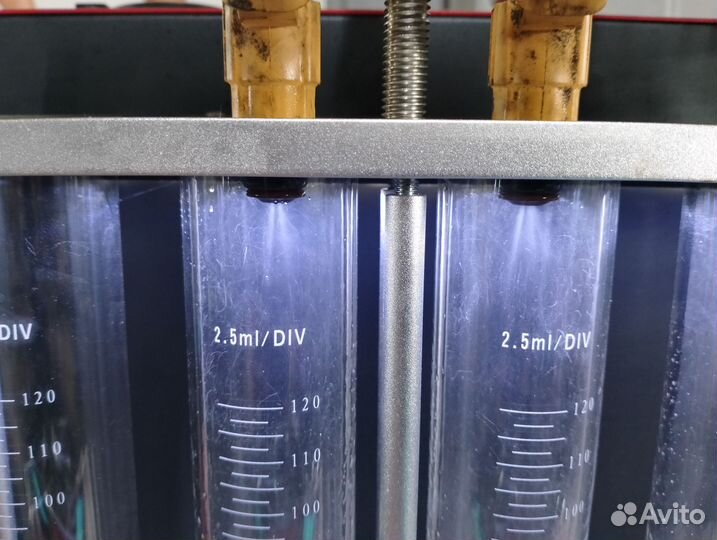 Проверка и чистка, промывка форсунок на стенде