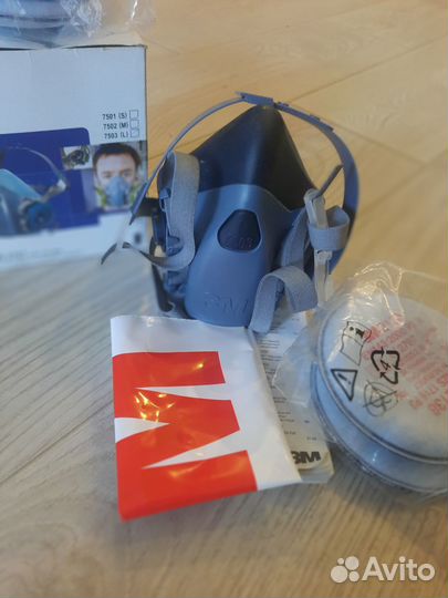 Комплект маска 3м и фильтра 2138 2шт