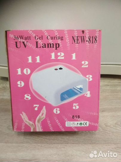 Уф лампа для ногтей