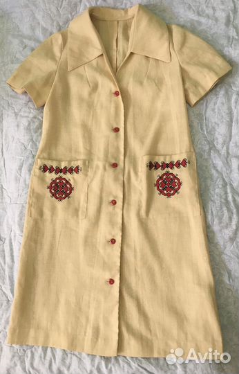 Халат лён СССР 44-46