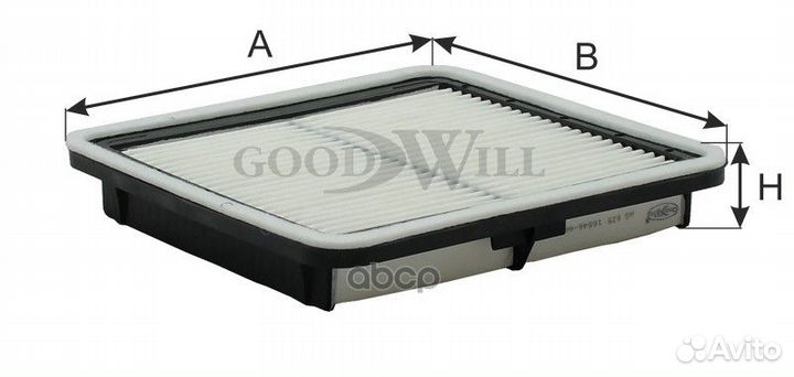 Фильтр воздушный AG625 Goodwill