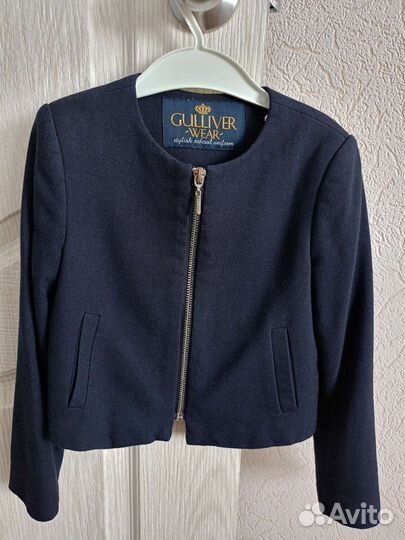 Бомбер школьный для девочки 128