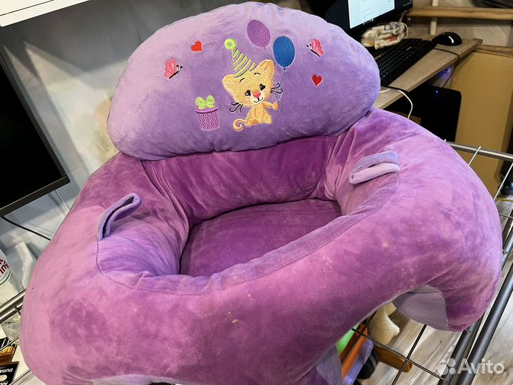 Кресло пуфик