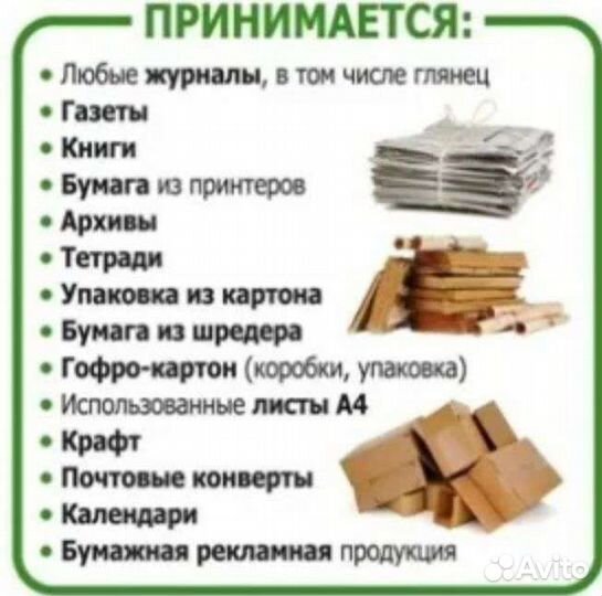 Сдать макулатуру вывоз книг сдать белую бумагу