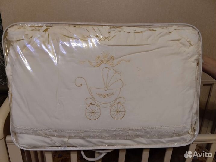 Бортики для детской кроватки