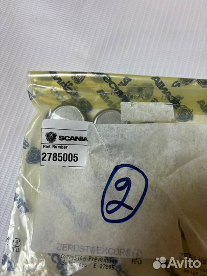 Сливная пробка 278005 Scania