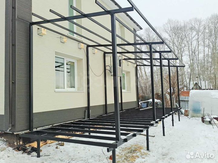 Изготовление навесов