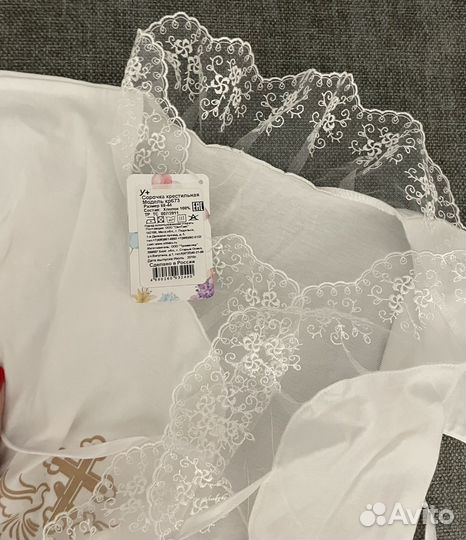 Крестильная сорочка для девочки