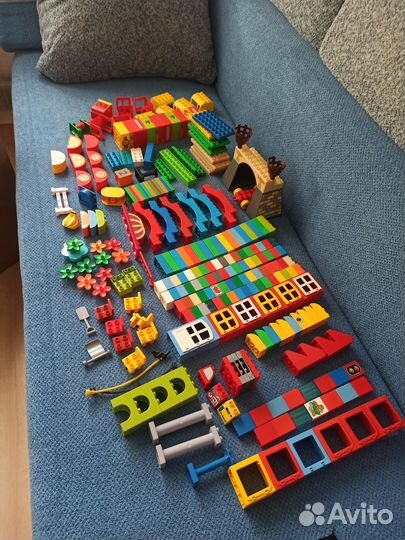 Lego duplo конструктор и железная дорога