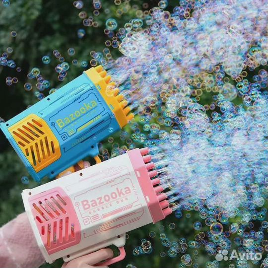 Генератор мыльных пузырей пистолет