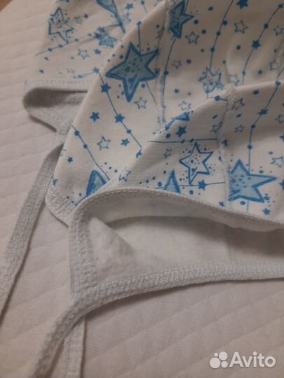 Чепчики/шапочки для новорождённого, бант