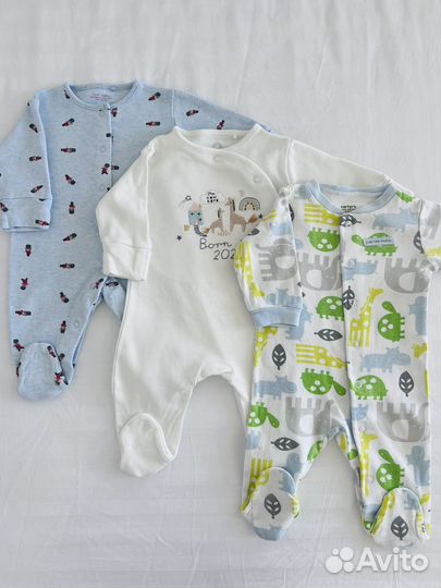 Боди комбинезоны next carters 0-3 мес