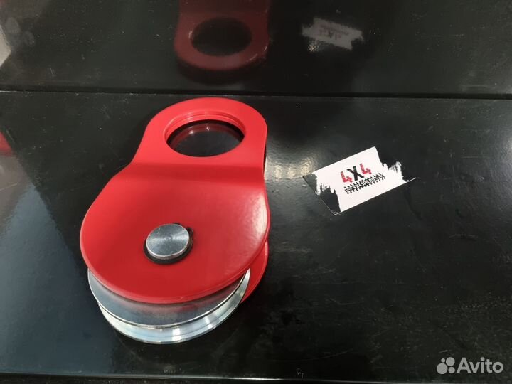 Блок усиления (полиспаст) 10 тонн красный