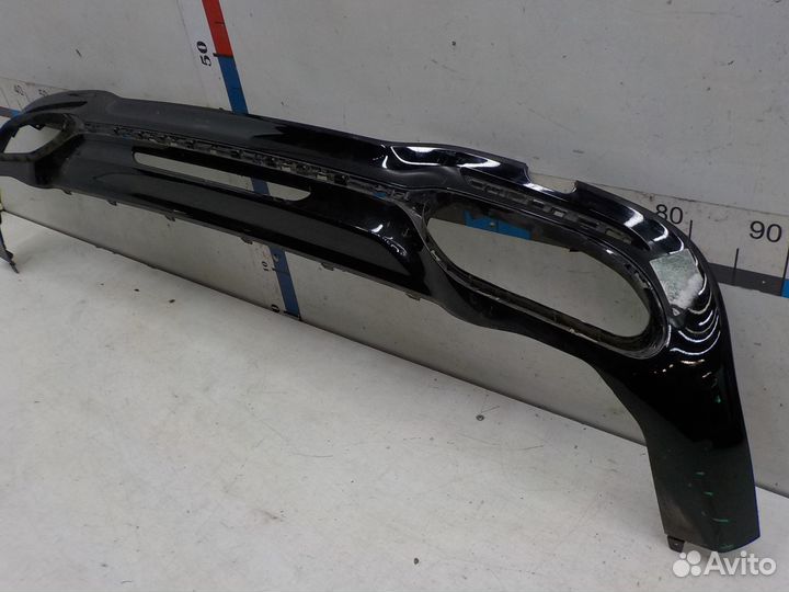 Юбка/спойлер заднего бампера Mercedes-Benz S-Class
