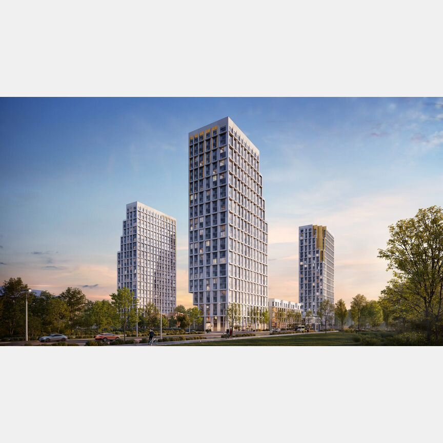 2-к. квартира, 42,7 м², 2/29 эт.