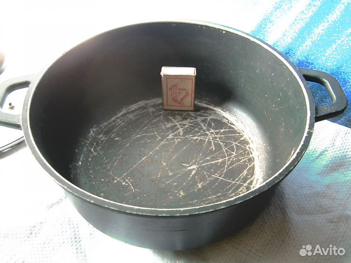 Сковорода - казан глубина 9.5 см 25 см ширина
