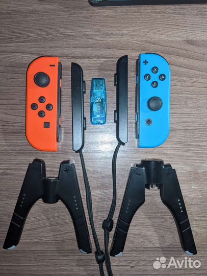 Контроллеры Joycon + аксессуары