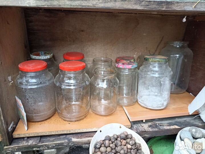 Банки стекло для консервирования разные б/у