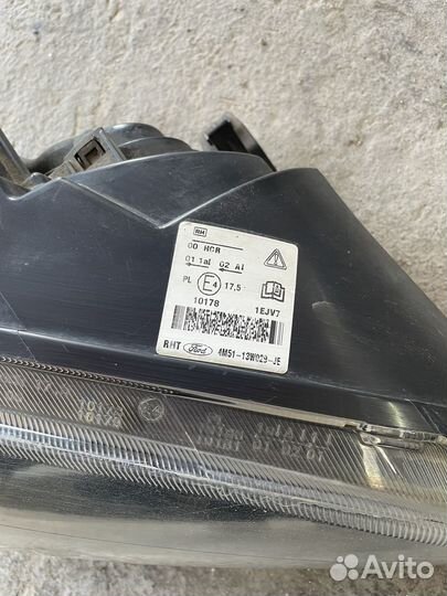 Фары форд фокус 2 до рест