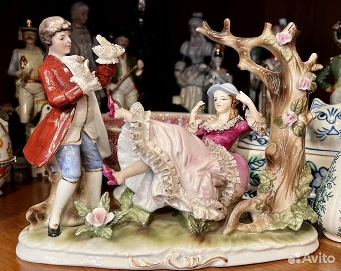 Скульптурная композиция Swing Fragonard