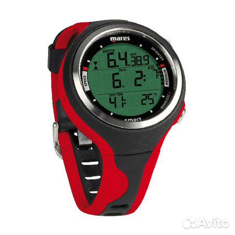 Компьютер для дайвинга Mares Smart black/red