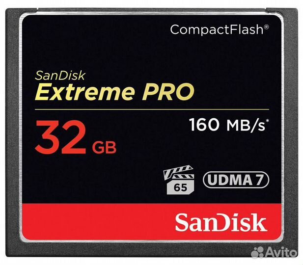 SanDisk CompactFlash 32Gb Extreme Pro 160x