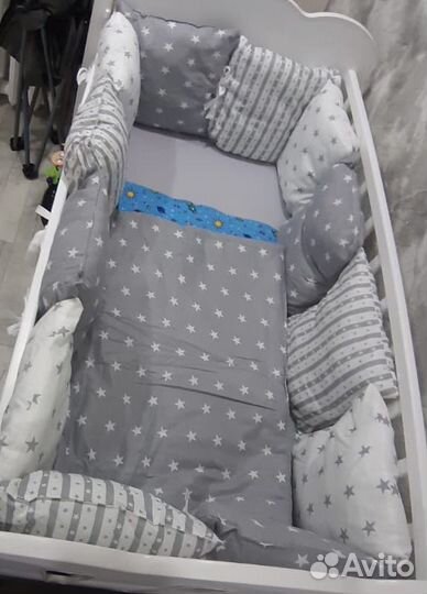 Бортики в кроватку