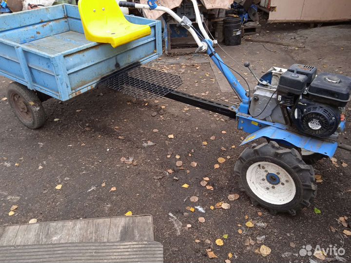 Мотоблок нева мб 2 + прицеп