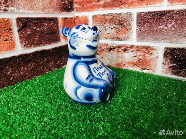 Z. 8093 мишка Гжель 