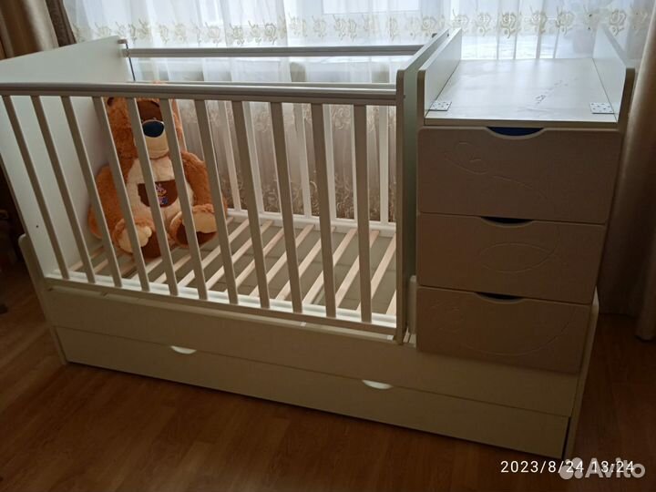 Кроватка детская, трансформер