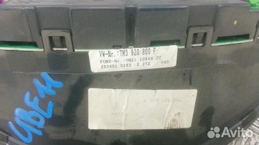 Щиток приборов volkswagen sharan 2 (UBE11IT01)