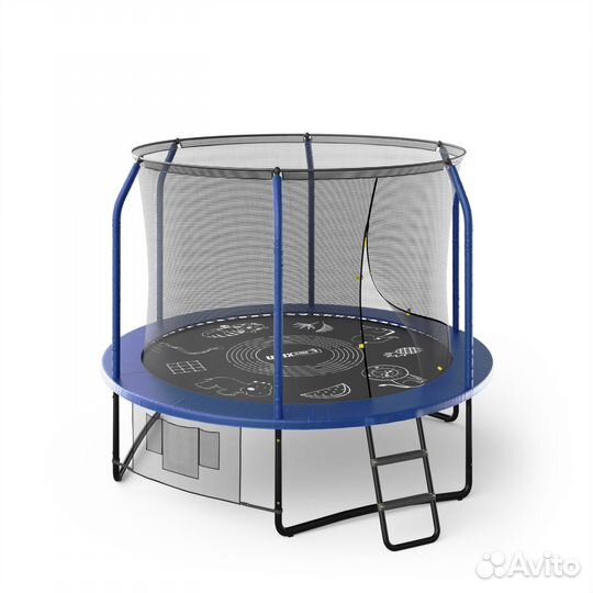 Батут unix line supreme game 8 ft Blue