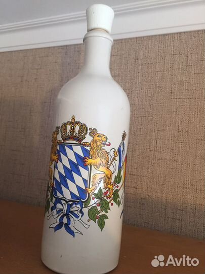 Бутылка керамика