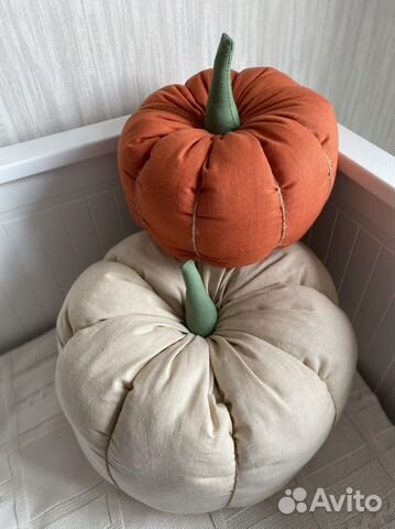 Тыквы текстильные декоративные