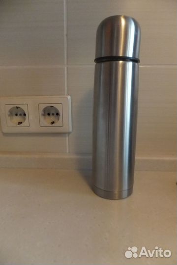 Термос из нержавейки новый в коробке