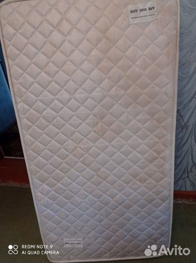 Матрац Ортопедический двусторонний детский Raha