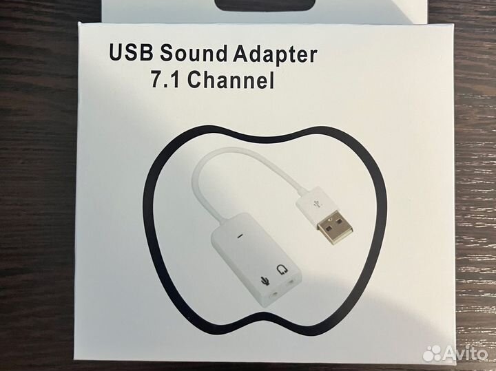 Usb адаптер переходник для микрофона и наушников