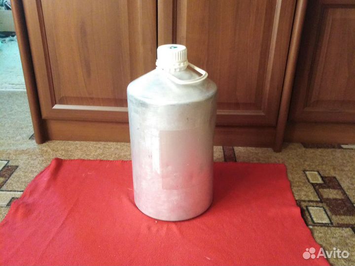 Фляга бидон алюминиевая бу 10 литров