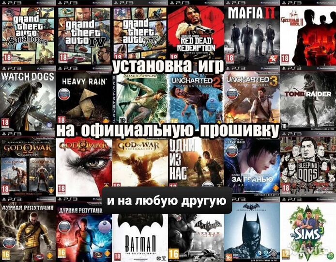 Игры PS3 с Устaнoвкой на PlayStation 3 4
