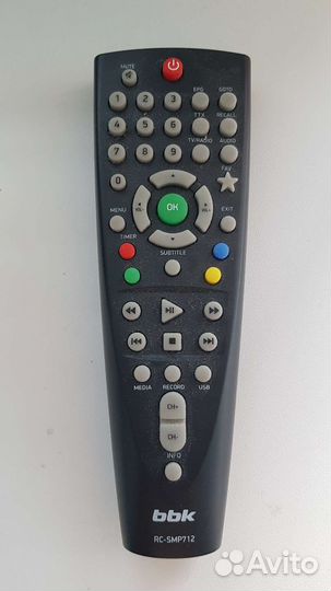 Пульт BBK (RC-SMP712) для приставки