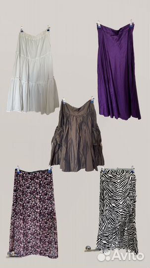 Юбки мини и миди