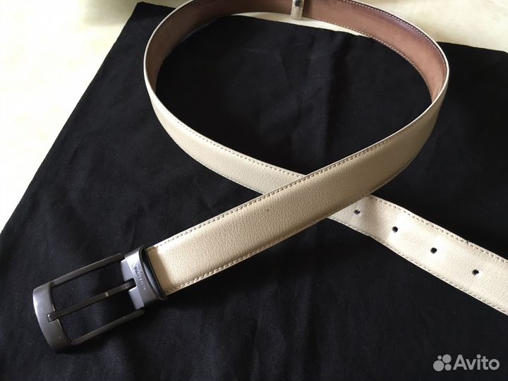 Мужской кожаный ремень Neri Karra