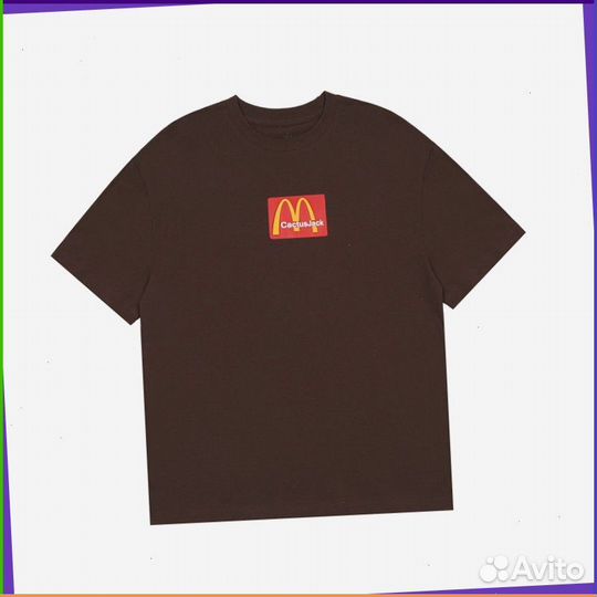 Футболка Cactus Jack McDonalds (Артикул товара: 76282)