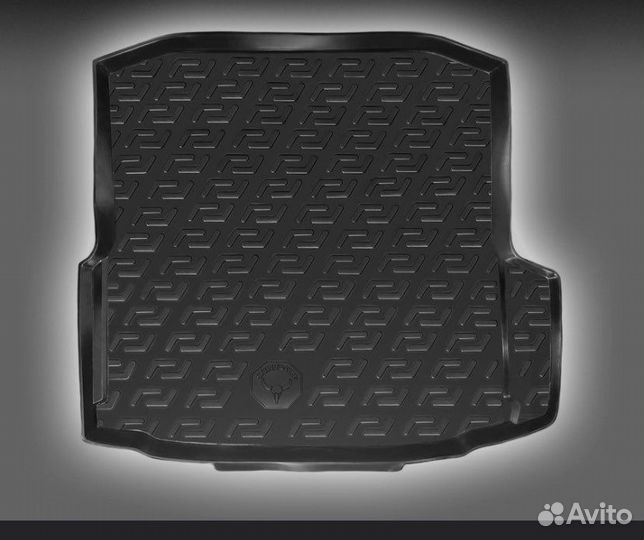 Коврик в багажник skoda octavia a7