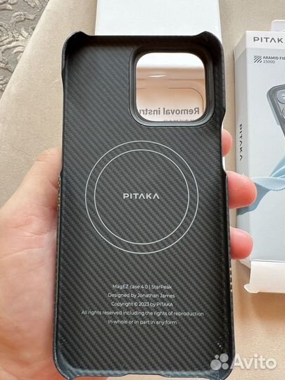 Чехол на iPhone 15 pro max pitaka