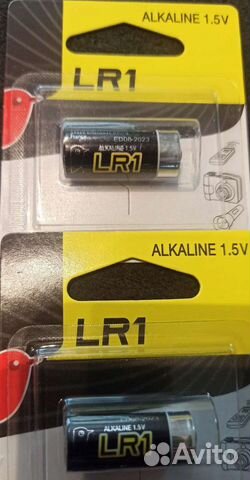 Батарейка алкалиновая LR 1
