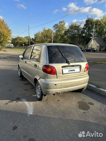 Daewoo Matiz 0.8 МТ, 2008, 160 000 км