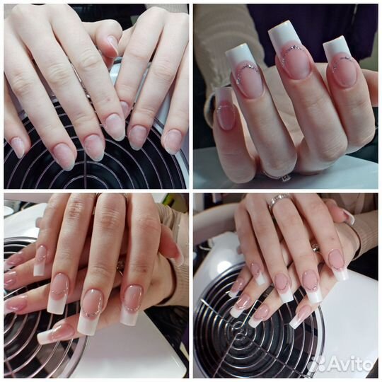 Гель лак, наращивание