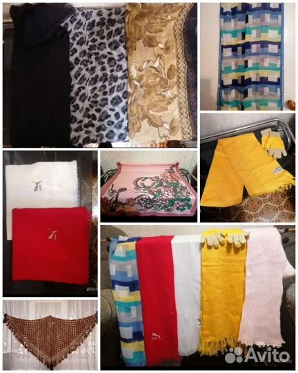 Шарфы, шаль, полонтины