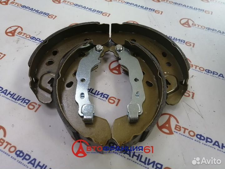 Колодки тормозные задние барабан, 0986487811 renau